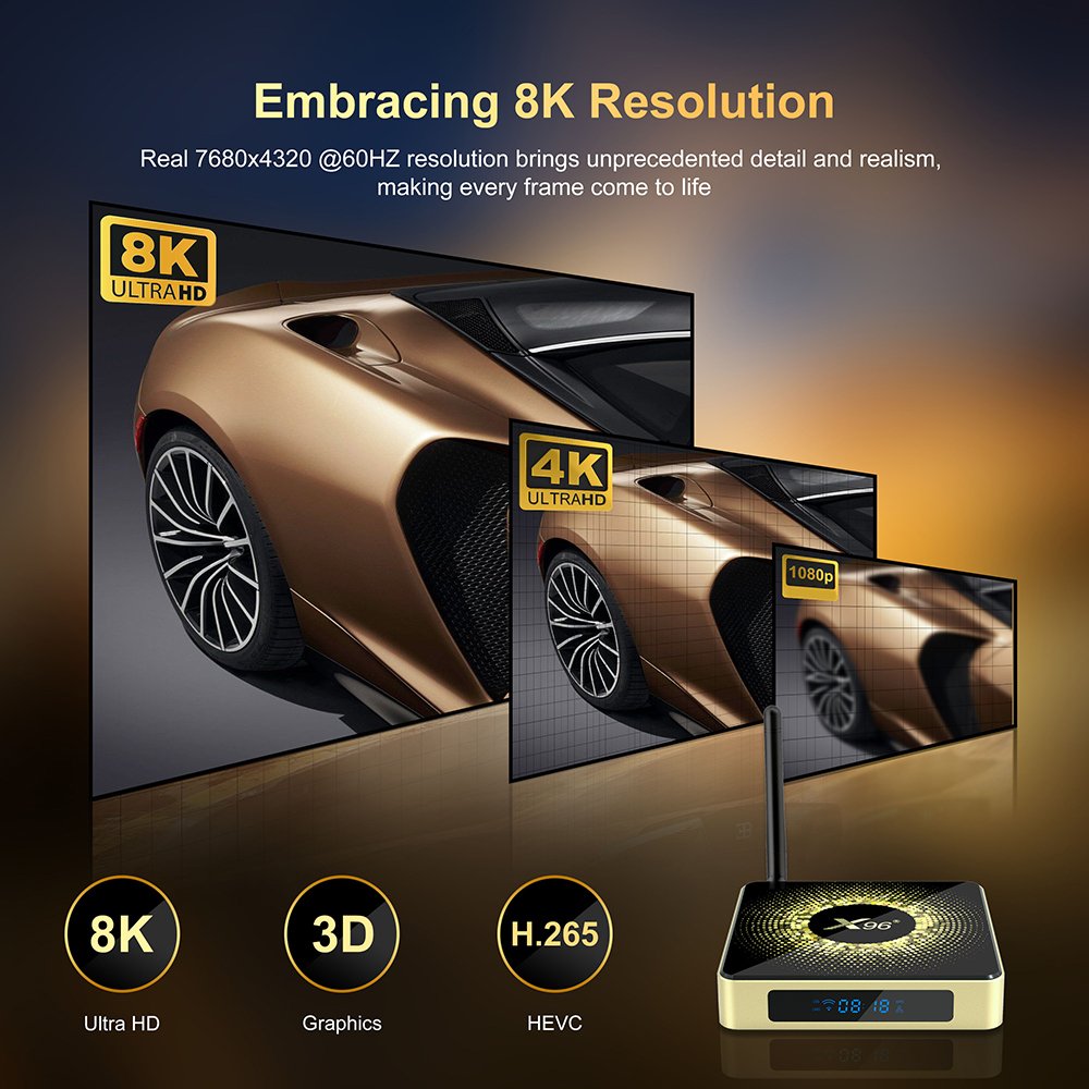 X96 X10 Amlogic S928X-J TV Box - огляд і ціна Khadas Vim4 8Gb