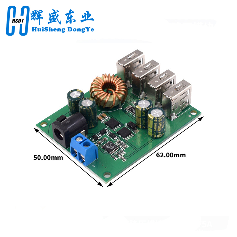 DC DC 7V-60V to 5V 5A 4 Four U - огляд і ціна Programmable Dc Power Supply 60V 5A